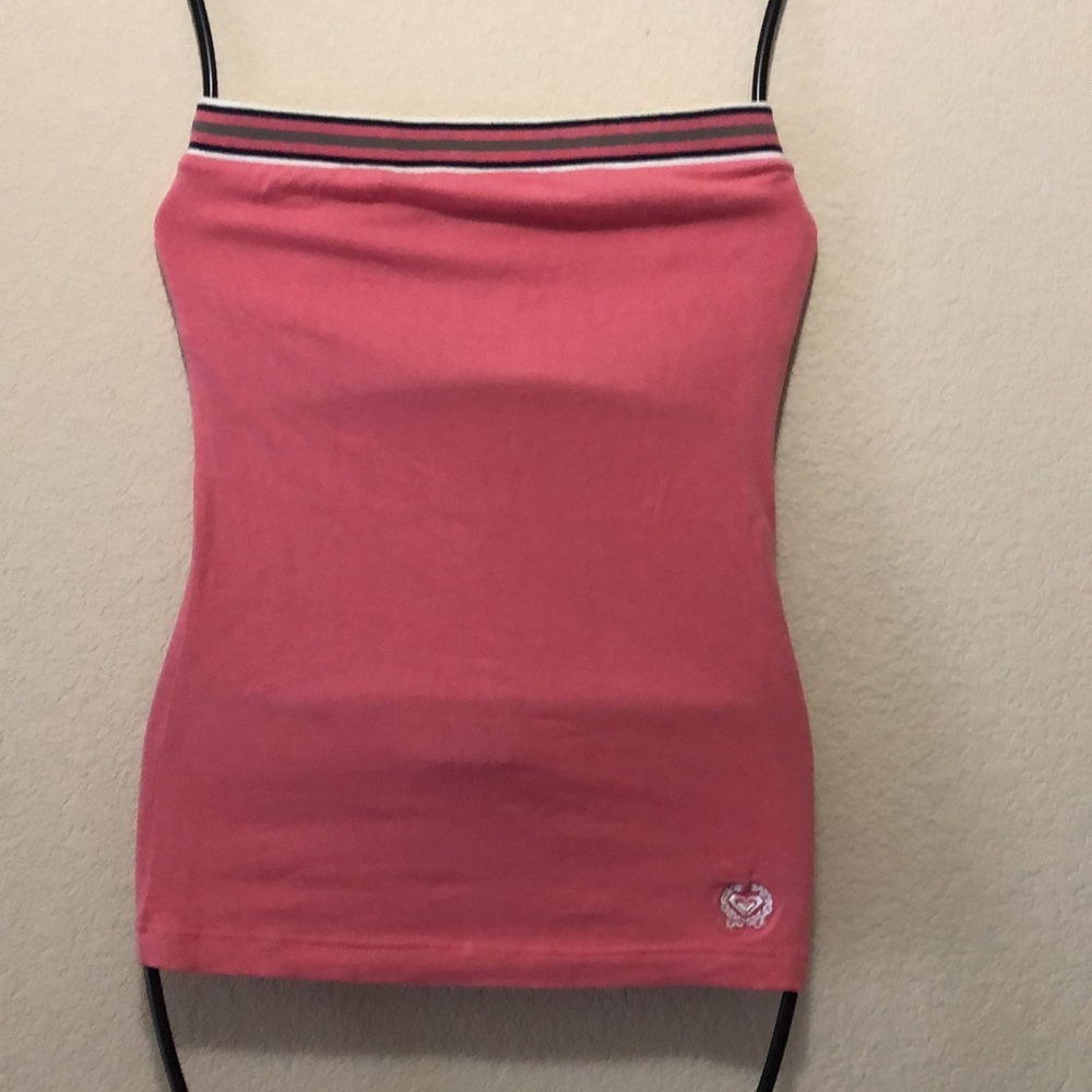 Roxy Tube Top Cotton Strapless Corset sleeveless top